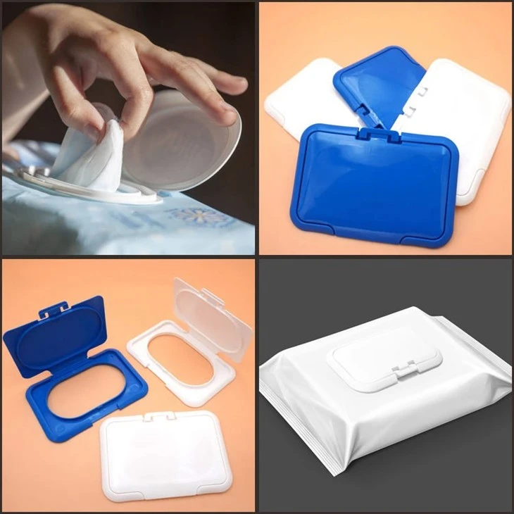 Våt våtservietter plastdeksel