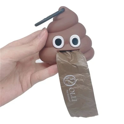 Hundebajsposer med dispenser